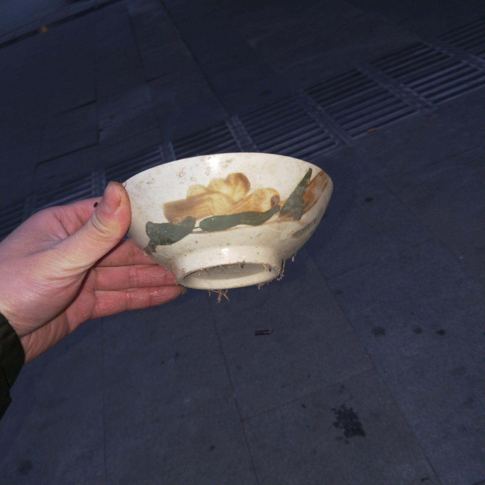 怀旧八十年代宴席碗蒸菜饭汤土碗米饭面碗老式釉陶碗