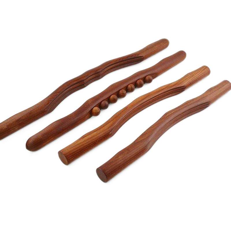 擀筋推背按摩工具棒紫檀木全身通用专业棒刮艾灸