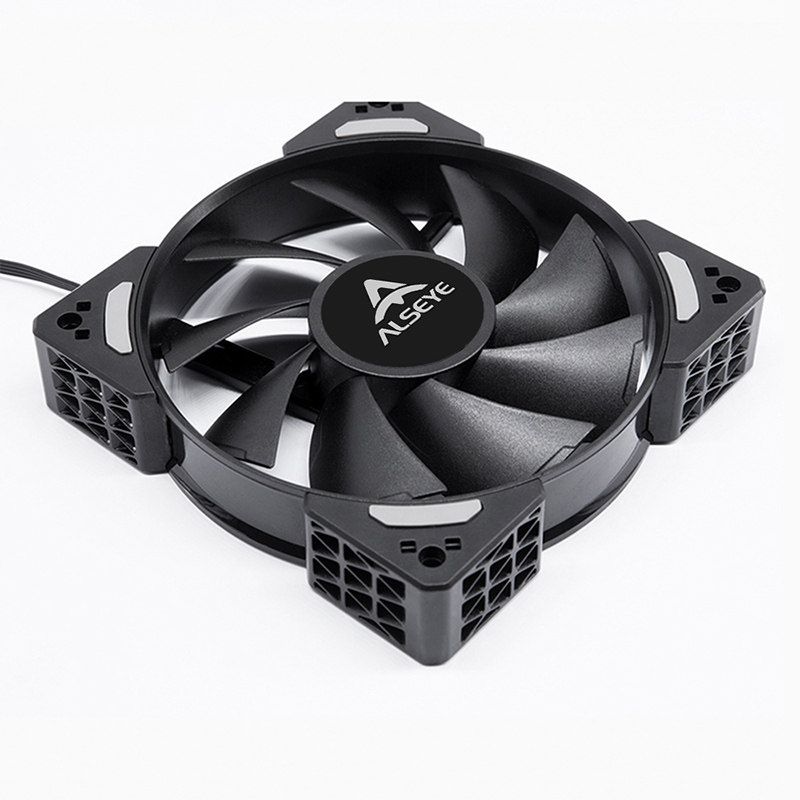 alseye潮牌硬件n12机箱风扇透明argb控制灯12cm台式机水冷风扇