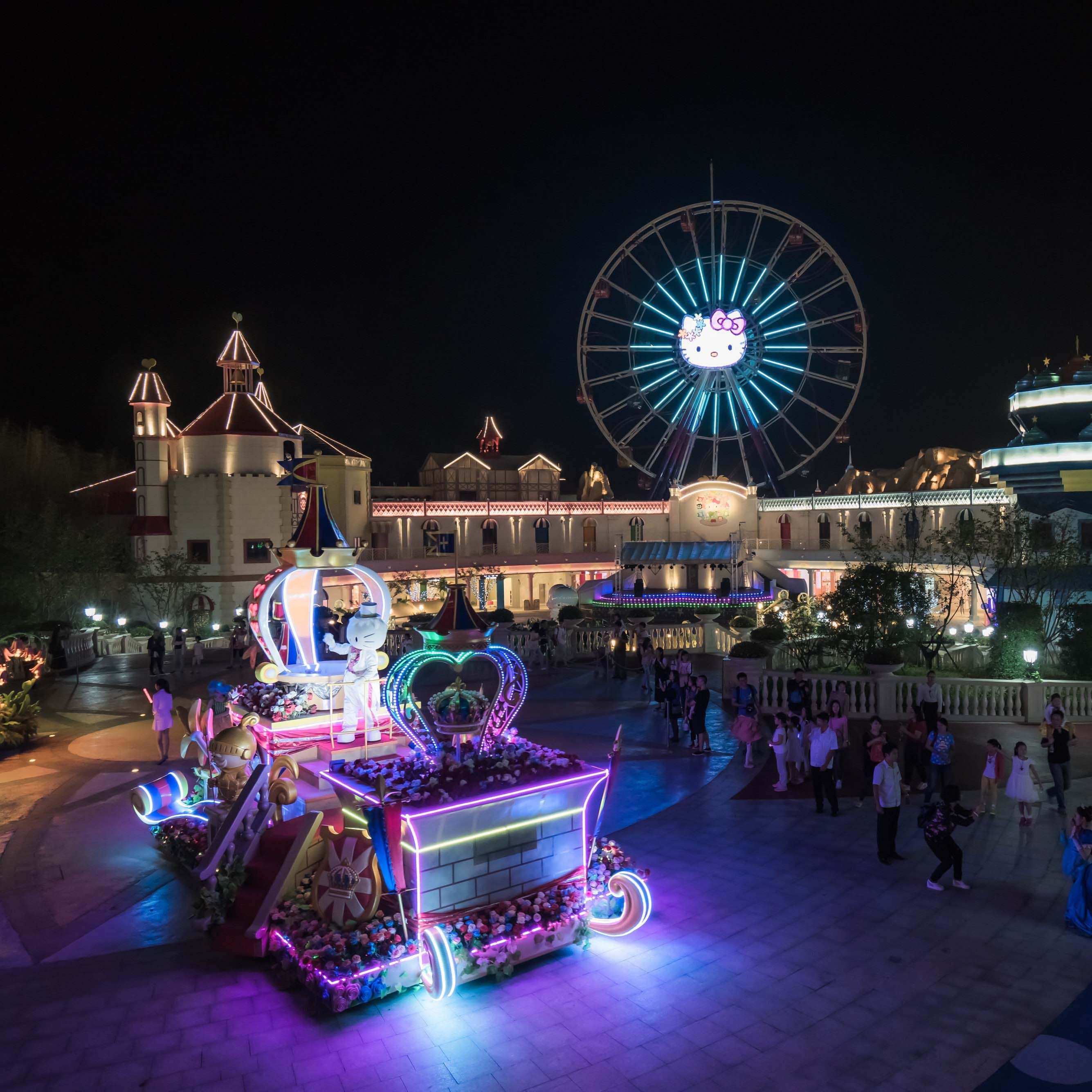 杭州hello kitty主题乐园安吉凯蒂猫家园门票 成人票亲子票家庭票