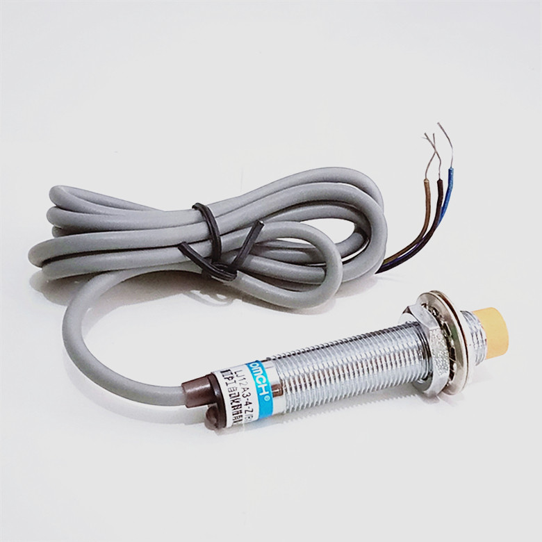 浙江沪工接近开关lj12a34zbx三线npn常开12v24v厂家传感器