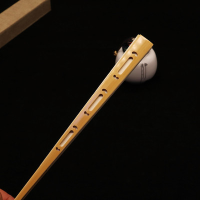 华风水磨玉竹95寸新手折扇盘玩苏工扇面扇子