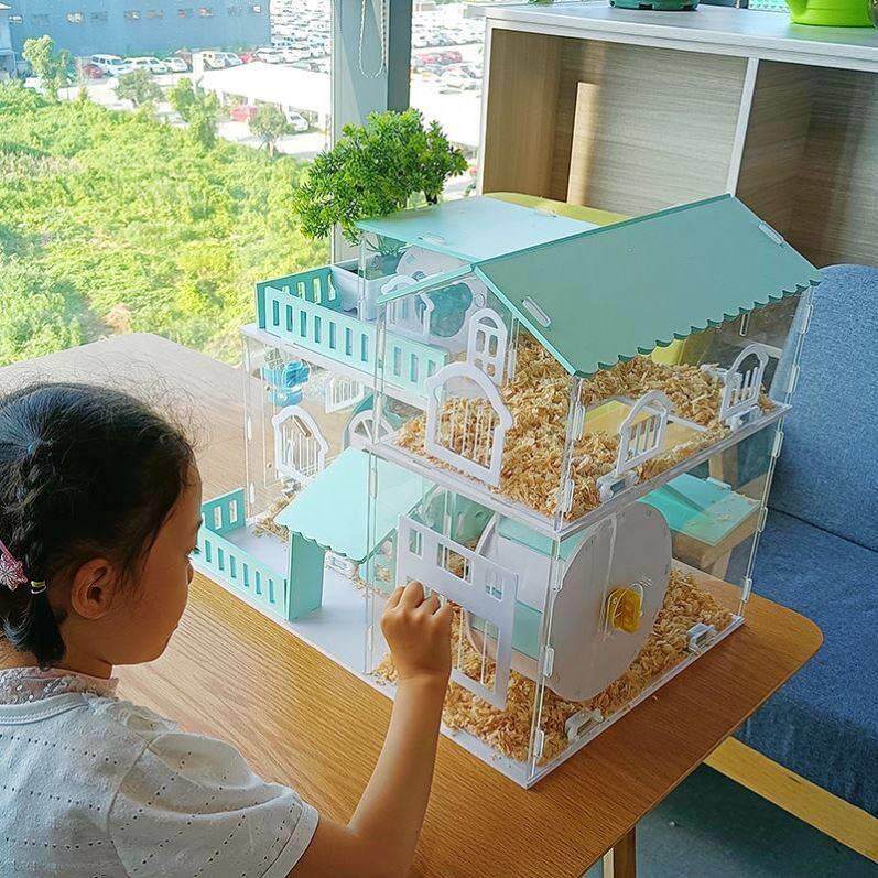 仓鼠迷宫屋房子豪华大城堡笼子便宜大号越狱笼子