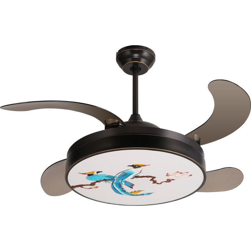 风扇新品永怡御风灯新中式客厅餐厅家用变频吊扇吊扇