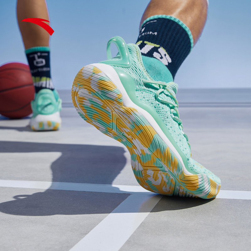 安踏轻骑兵5代男士汤普森kt篮球鞋