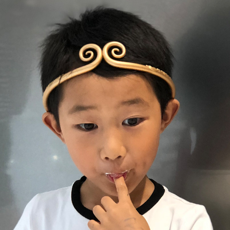 可调节大小紧箍咒儿童玩具金箍咒头饰儿童成人精美包装紧箍咒头箍