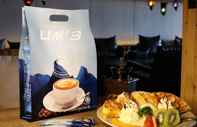 lims零涩蓝山风味速溶咖啡马来西亚原装进口三合一咖啡粉速溶咖啡