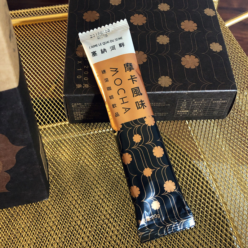 塞纳河畔 摩卡咖啡 mocha 巧克力可可风味咖啡 50条x20克
