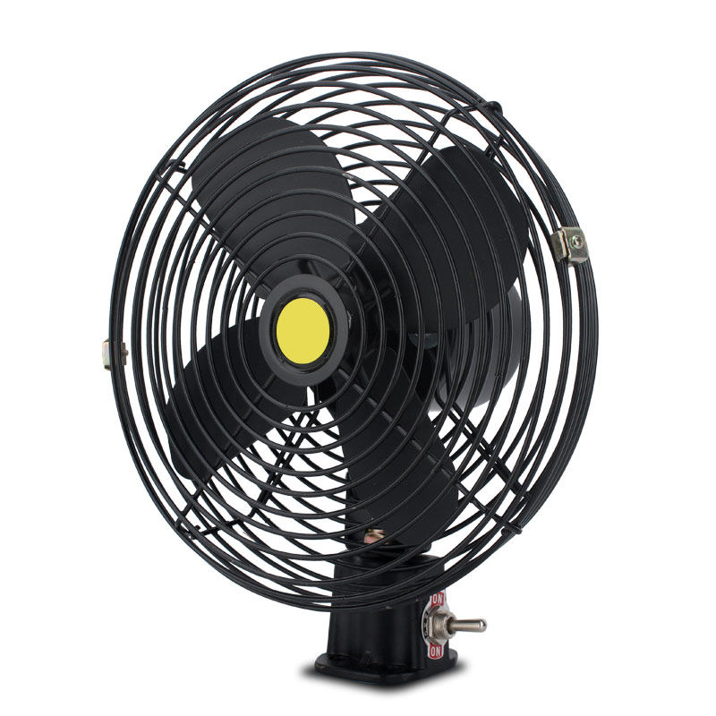 车载风扇24v大货车强力制冷车用大功率叉车挖机车用电扇