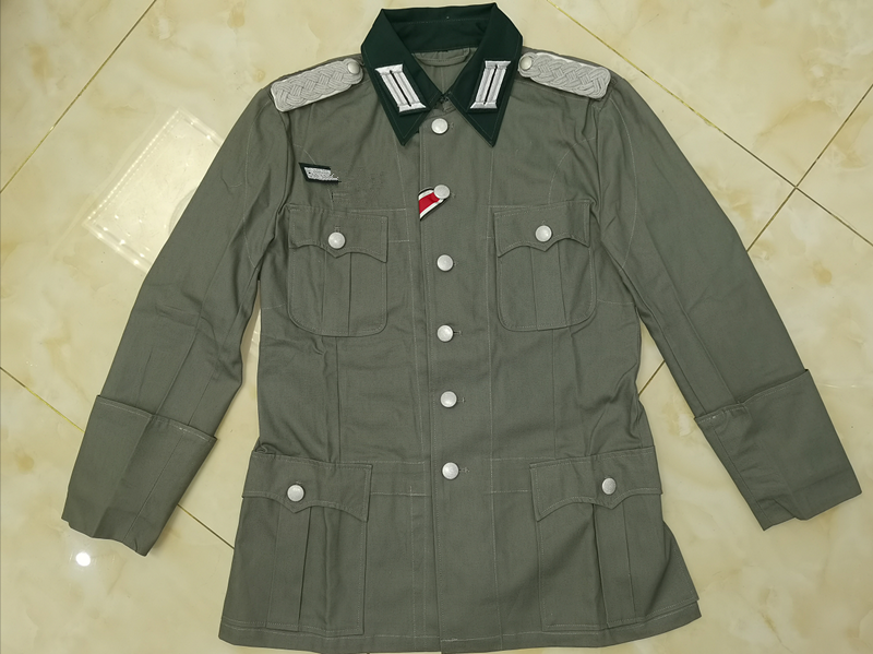 绝版国防夏季m36少校帆布布料夹克常服上衣夹克