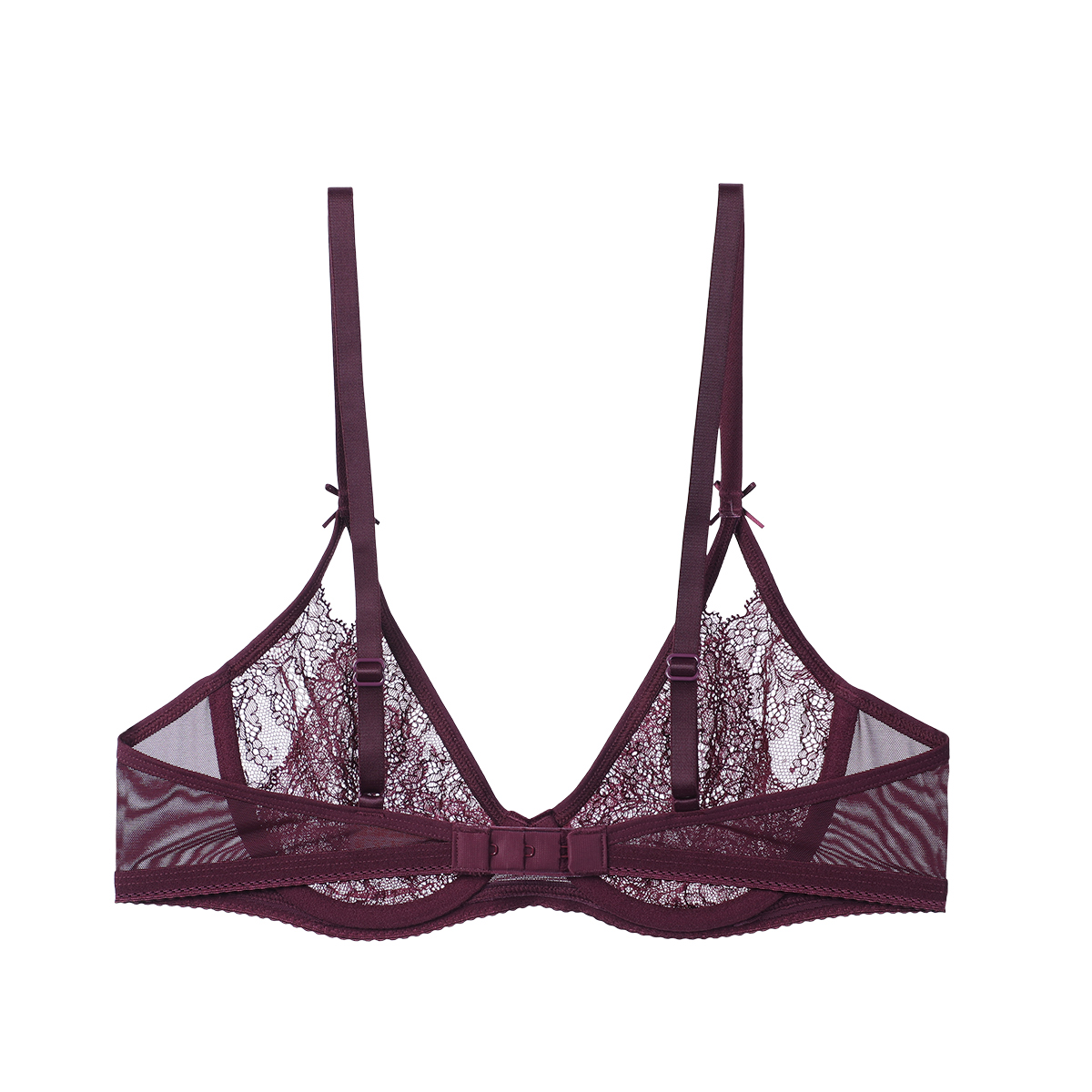 安莉芳旗下安朵单层情趣内衣女性性感火辣蕾丝薄款文文胸