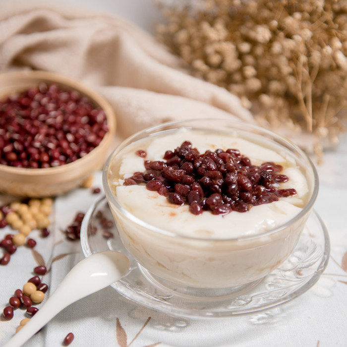 包邮 鼎泉鼎湖山山水豆腐花红豆味豆腐脑豆浆豆花8杯 厂家直销