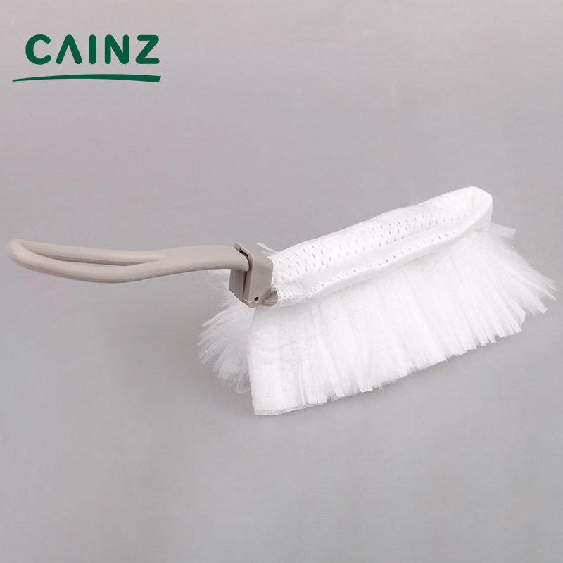 日本cainz蓬松柔软掸子一次性静电除尘可替换刷头除尘掸