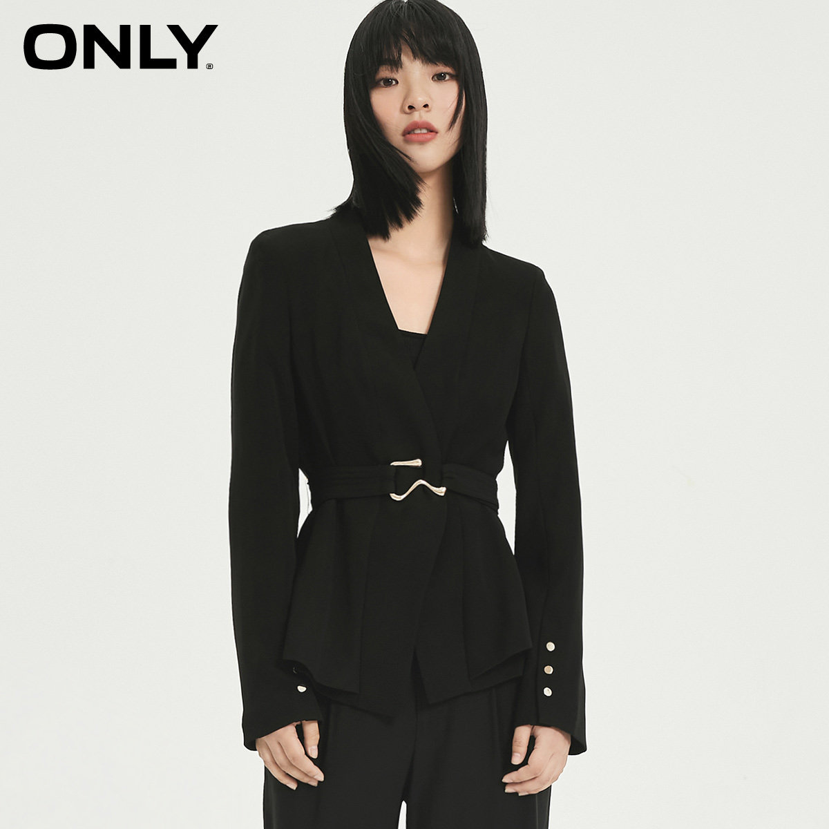only2022夏季新款西装外套职场设计百搭气质西服西装