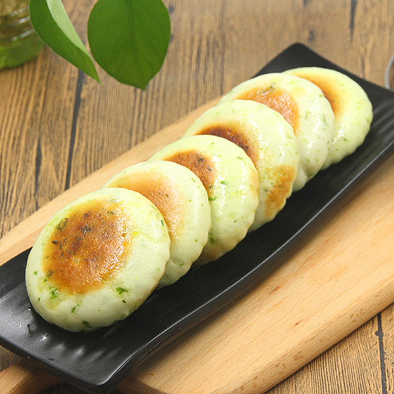 农家香饼300g冷冻营养早餐半成品葱花煎饼油炸包点