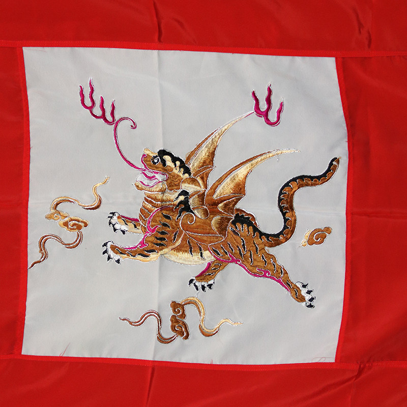 中原戏装戏曲京剧飞虎旗戏剧舞台演出道具旗帜小兵民族服装