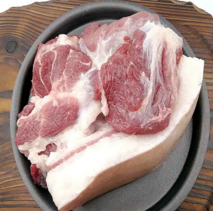 猪肉新鲜鲜肉瘦肉生鲜后腿骨肉农家现杀5斤生猪肉
