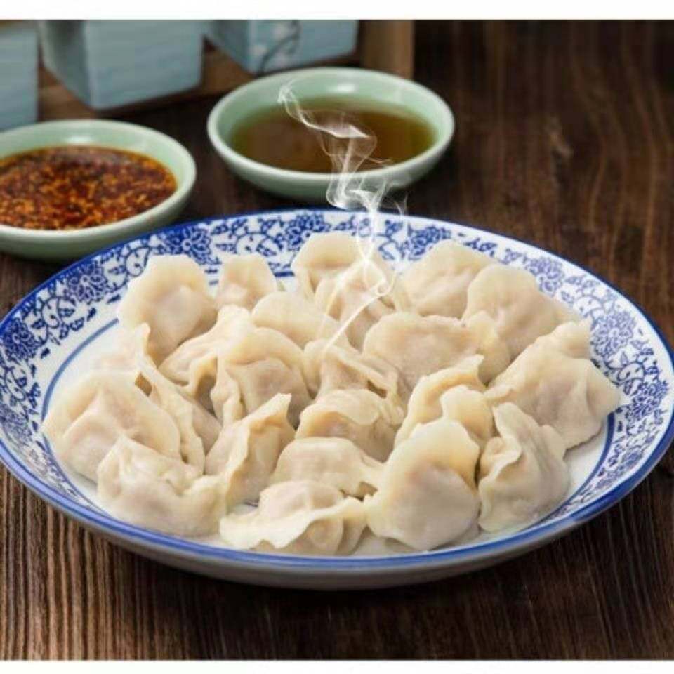 水饺速冻5斤袋装饺子面食蒸饺早餐食品速食水饺