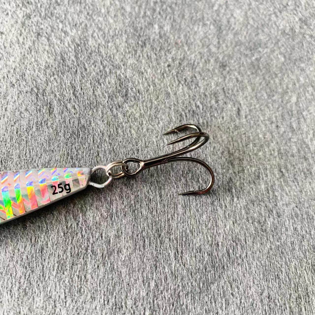 路亚铁板10只装双远投翘嘴鲈鱼鲅鱼假饵垂钓活饵