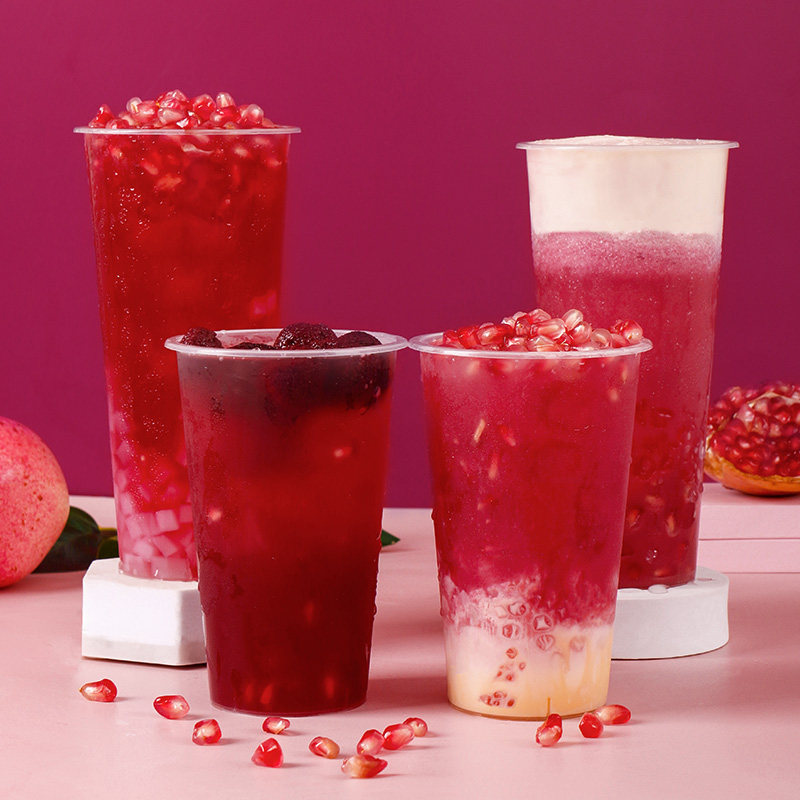 红石榴浓缩果汁冲饮水果茶饮料原浆奶茶茶店专用冲饮果汁