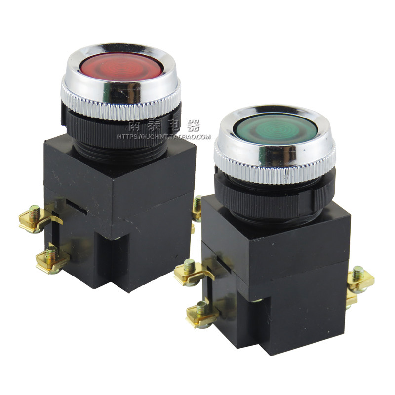 正品正泰la1911复位机床数控电源启动按钮开关开关