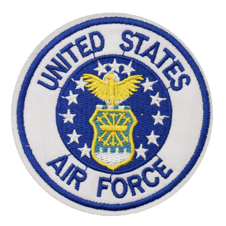 装饰军迷爱好者刺绣布贴徽章户外用品usmc补丁圆形布贴