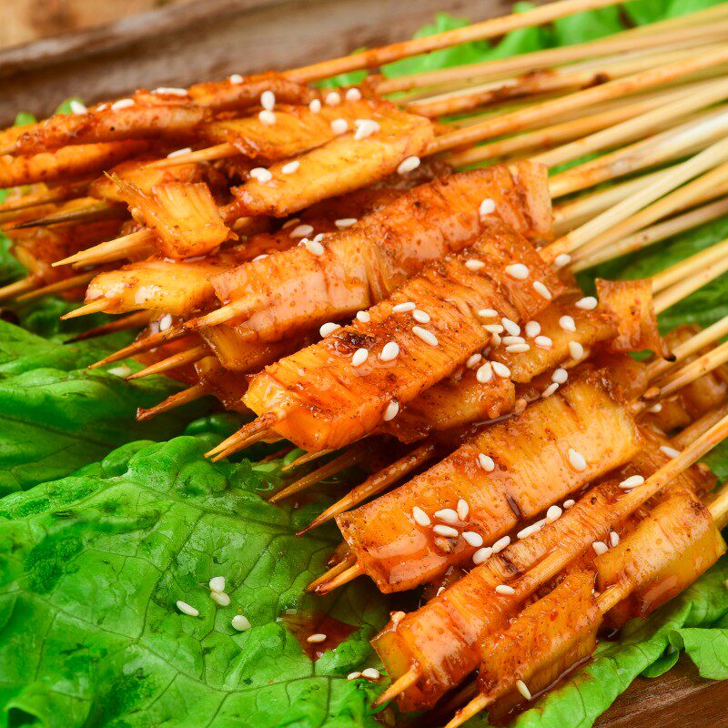 牛板筋串铁板小肉串商用喜姐炸串食材半成品烧烤其它