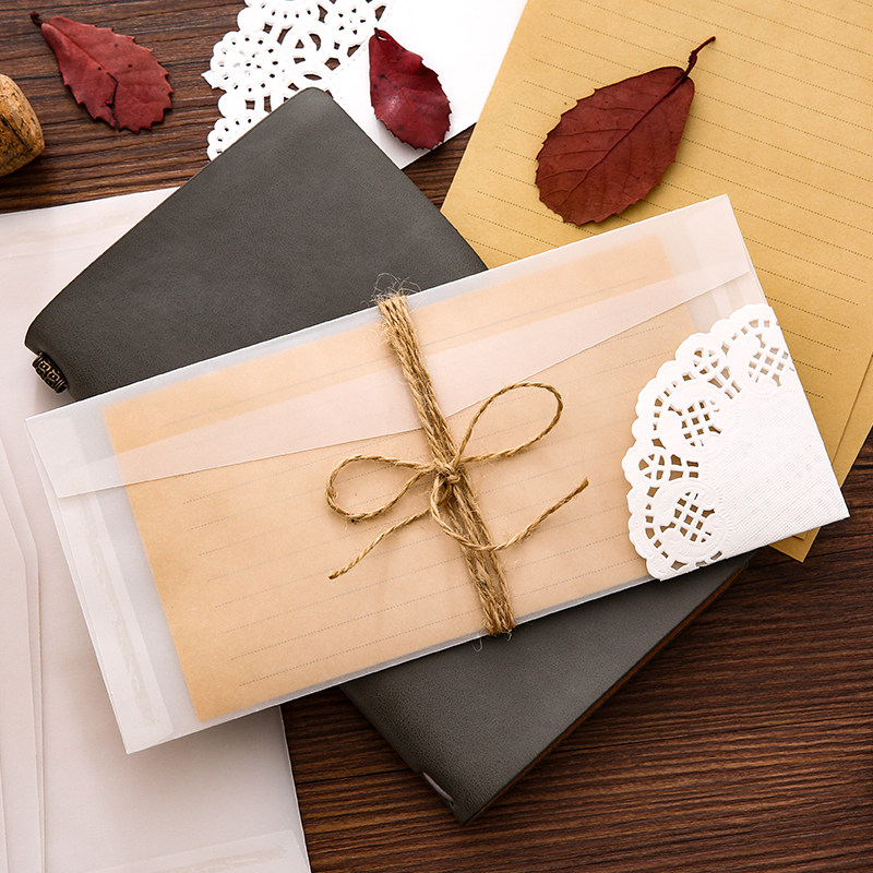 创意文艺礼物情书告白请帖西式欧式浪漫高级信封