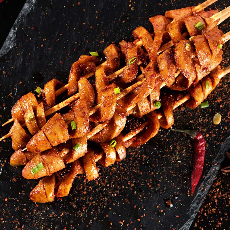零食香辣烤面面筋70包手撕素肉辣条小吃网红素肉
