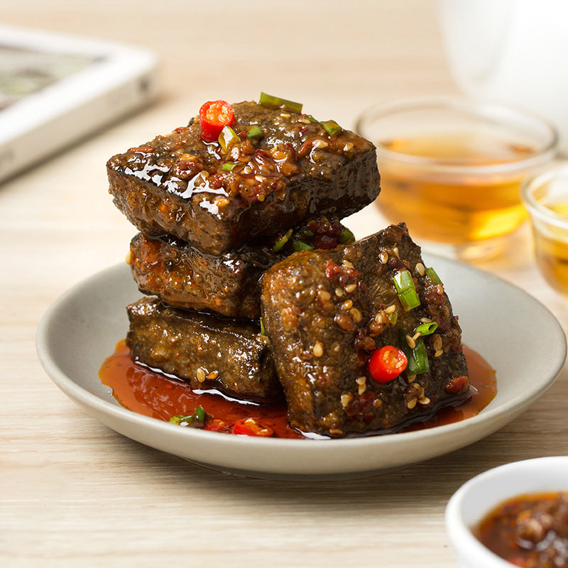 网易严选长沙风味辣味臭豆腐特产即食办公室零食油炸臭豆腐