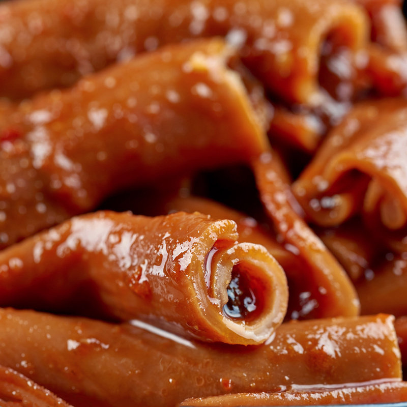 网易严选鸭肚即食香辣128g袋装休闲肉类零食卤味鸭肉零食