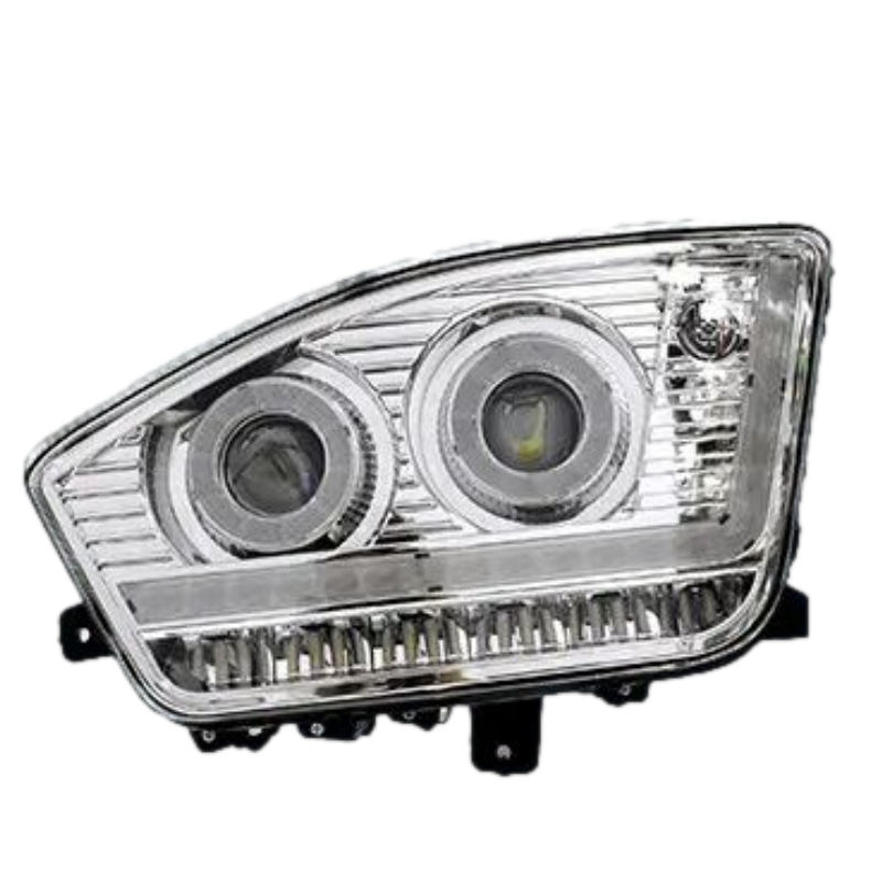 适用于欧曼est前大灯总成超亮led透镜h5照灯大灯总成