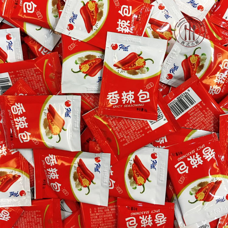 富琳特香辣包2g*100包炸鸡辣椒粉 好评好店