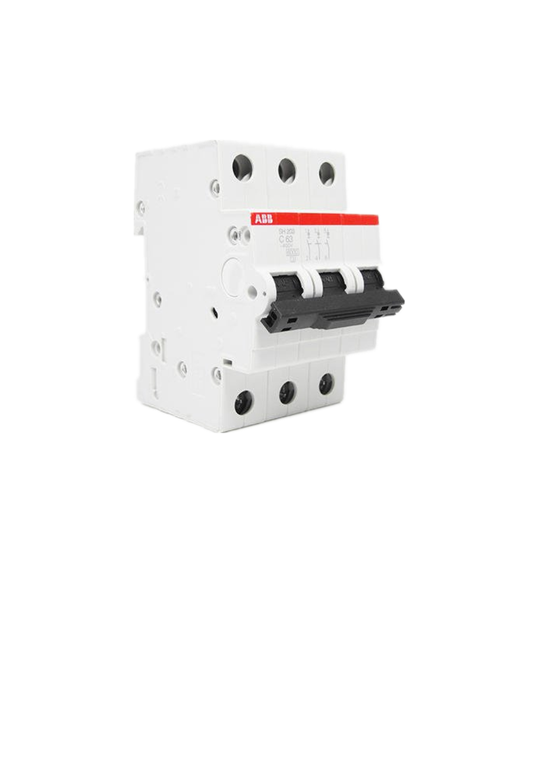 abb断路器sh200空气开关1a63a家用1p2p3p4p小型低压空气开关