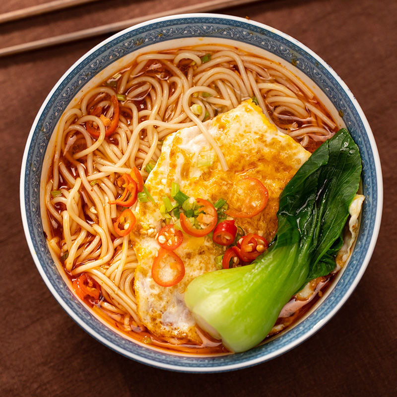 本色杂粮脂肪营养健康油炸10包食代100g荞麦面条