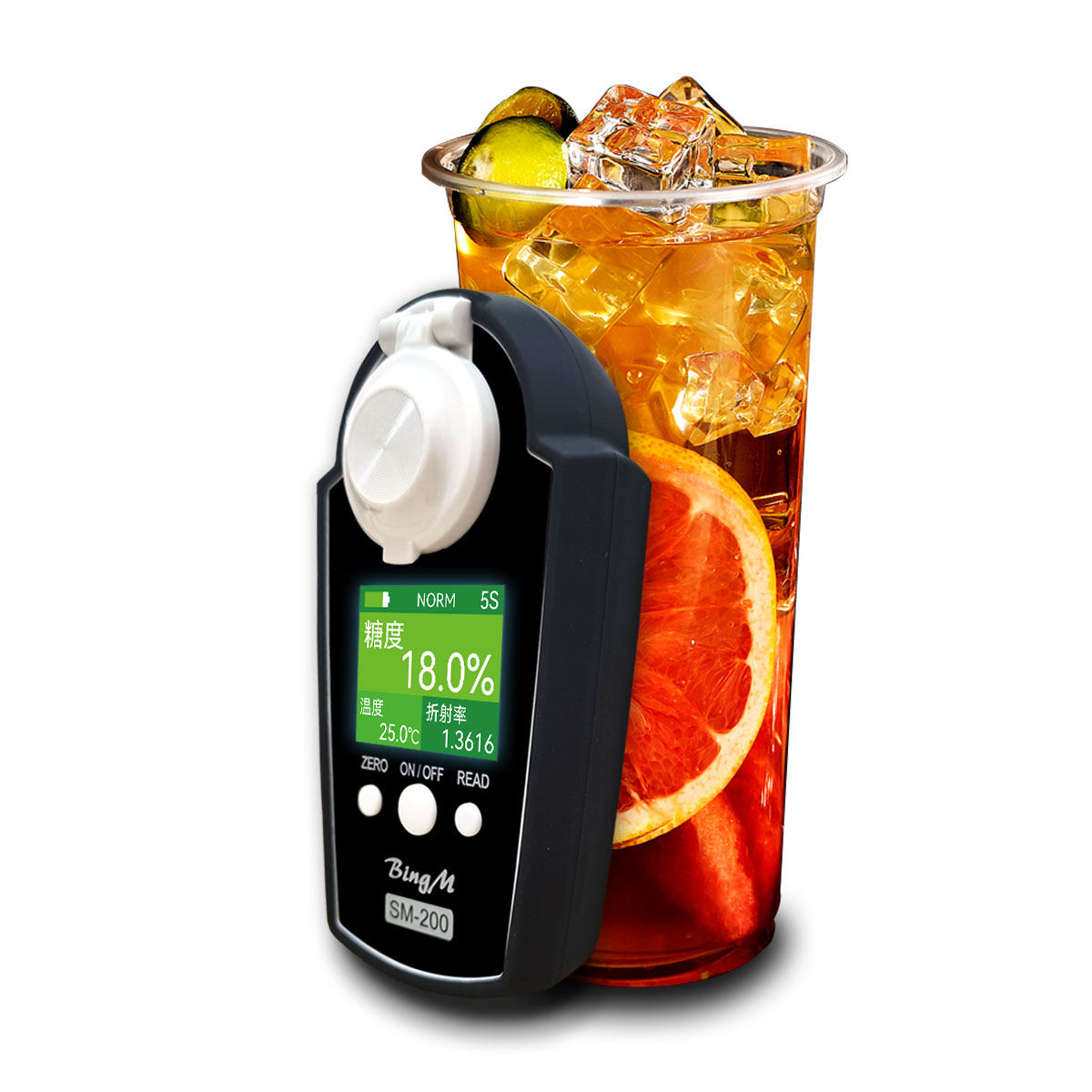 水果糖度计测糖数显折光光仪高精度甜度测试仪手持其它仪表仪器