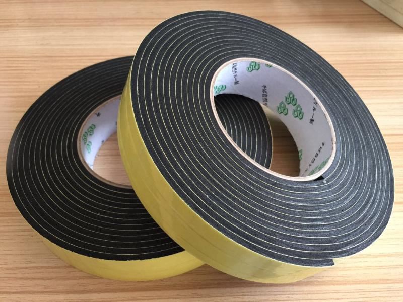 厚泡沫 5-10mm 防水泡棉防撞胶垫定做密封单面 海绵胶带胶条黑色 eva