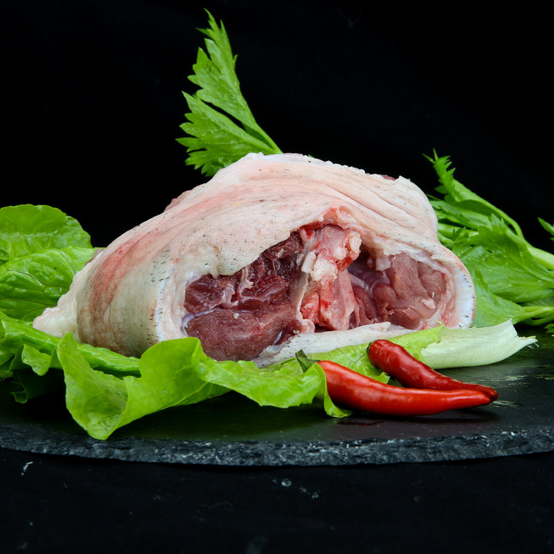 肘子蹄髈新鲜1只土猪肉农家散养黑猪排骨五花肉小蹄膀生猪蹄蹄髈