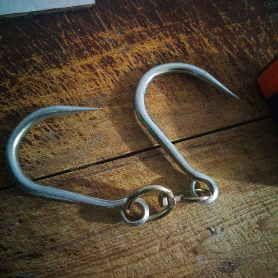 加粗猪肉挂钩羊肉牛肉屠宰场钩子肉铺超市挂肉吊钩