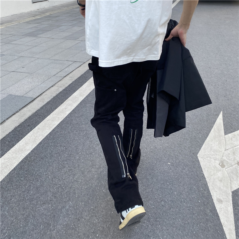 Vujade Kenijima 2.0 Backzip Pants 高街喇叭绑带拉链休闲长裤男