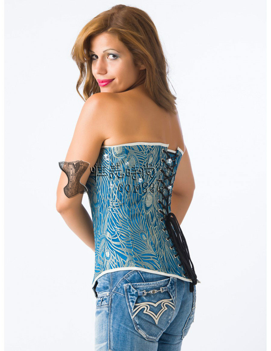 实物拍摄宫廷束腰欧式复古哥特式收腹束身corset塑身上衣