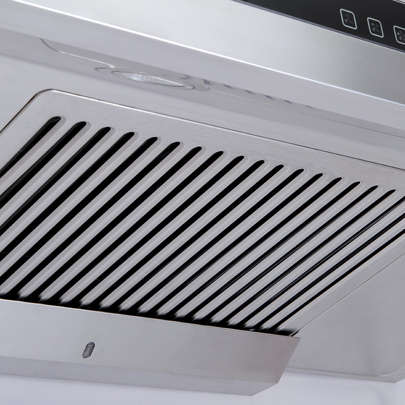 米技德国/miji rh36875 不锈钢抽顶吸抽油烟机家用大吸力烟灶直吸