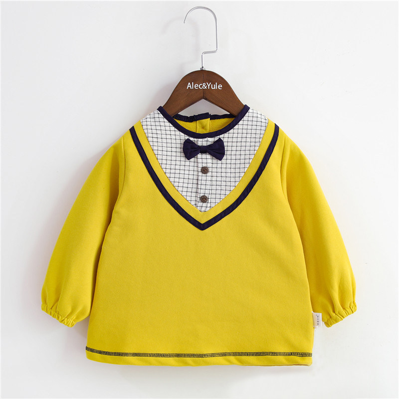 儿童宝宝罩衣婴儿吃饭围兜小男孩倒褂防脏护衣反穿衣