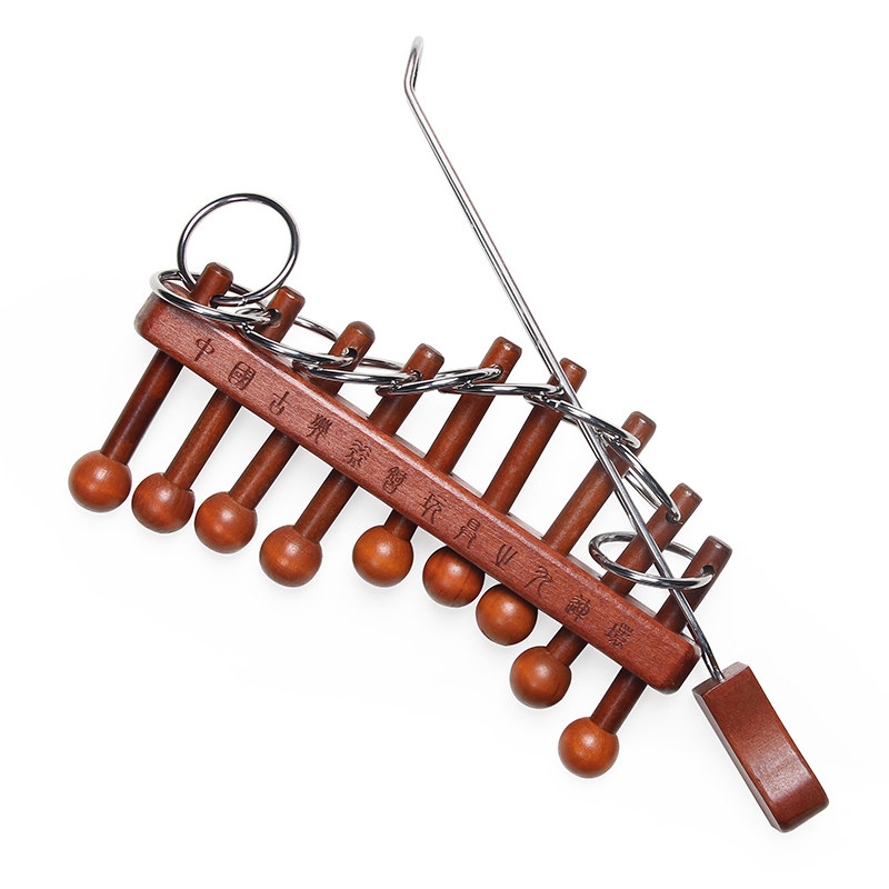 九连环大号益智玩具老年老年人人防痴呆成人老人动手解锁