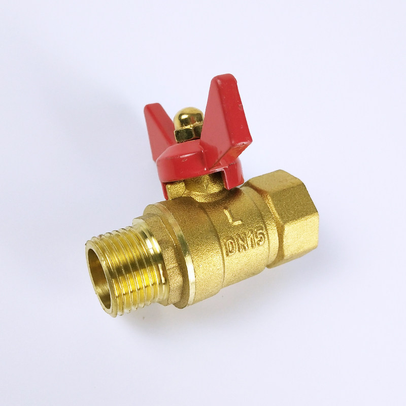 内外双外阀门气阀开关自来水丝铜dn156分4分球阀