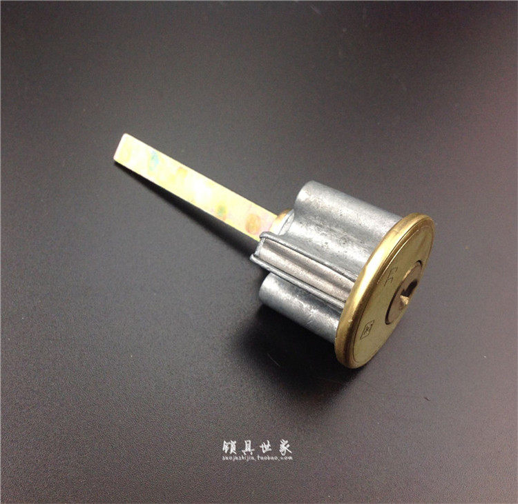 锁芯老式防盗门全铜圆头固力带尾执手房间锁具配件