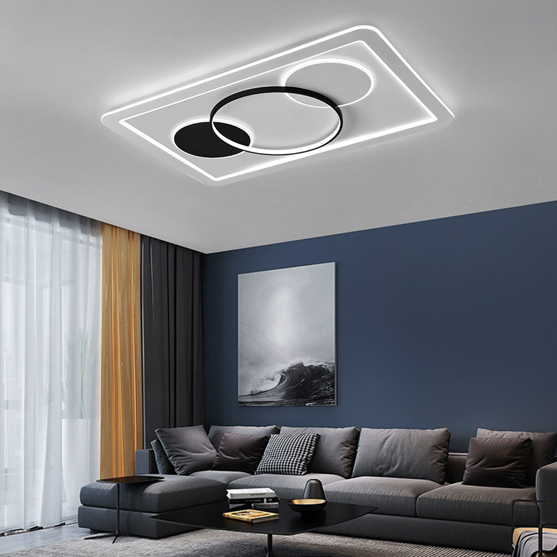 长方形灯简简约现代客厅吸顶2021年新款装饰吊顶客厅吸顶灯