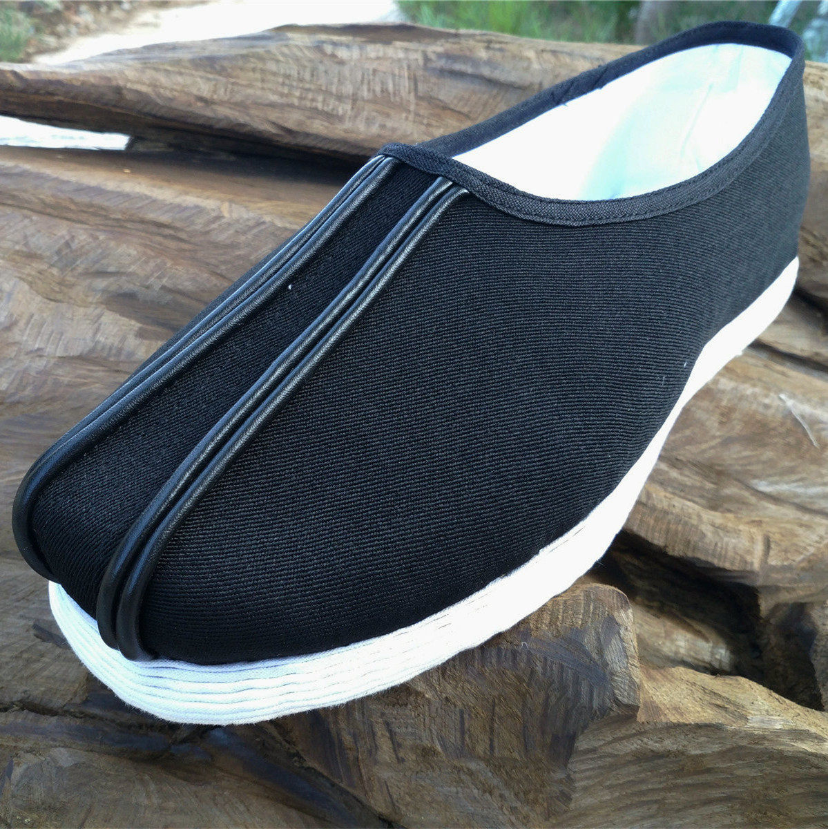 老北京手工千层道士十方洒鞋中老年圆口民族风复古布鞋