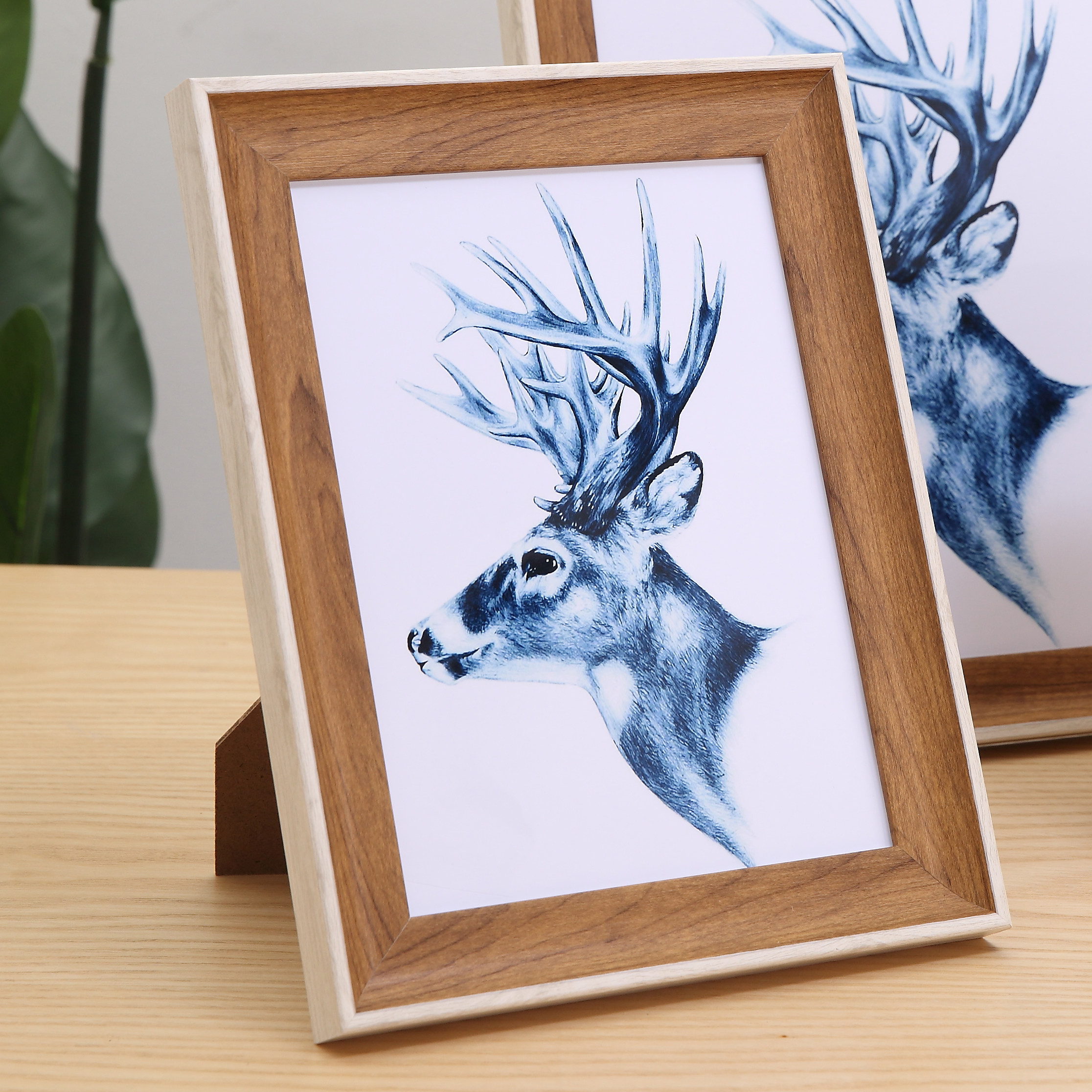 欧式唇印框挂相片照片复古创意相框a4a5相框