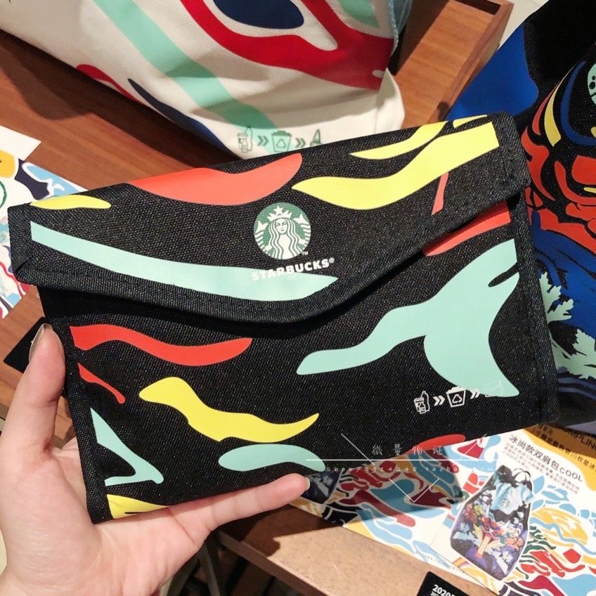 星巴克粽子包包2020端午星冰粽国环保龙舟双肩挎包